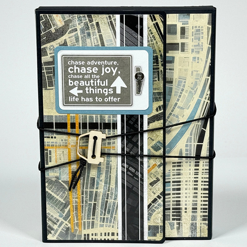 Travel Memory Book Components - Black