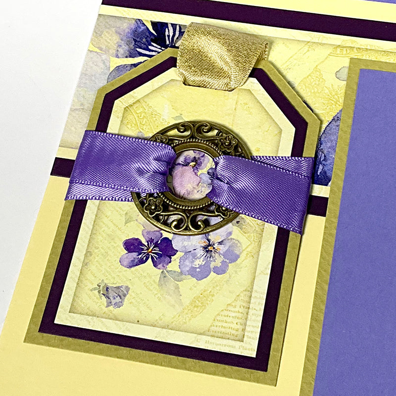 Violet Round Bronze Frames