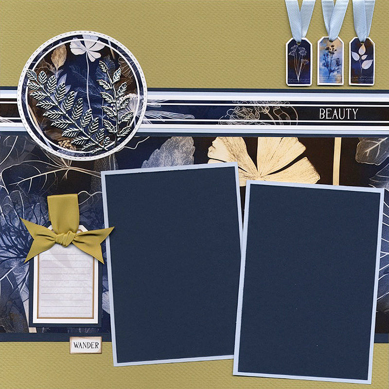 Blue Botanicals Leaf Charm Pack