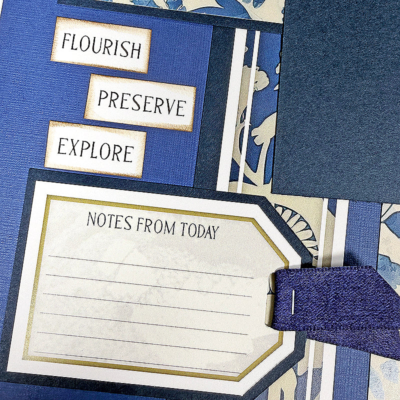 Blue Botanicals Page Cutaparts
