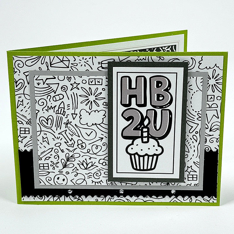 Doodles Bonus Card Cutaparts