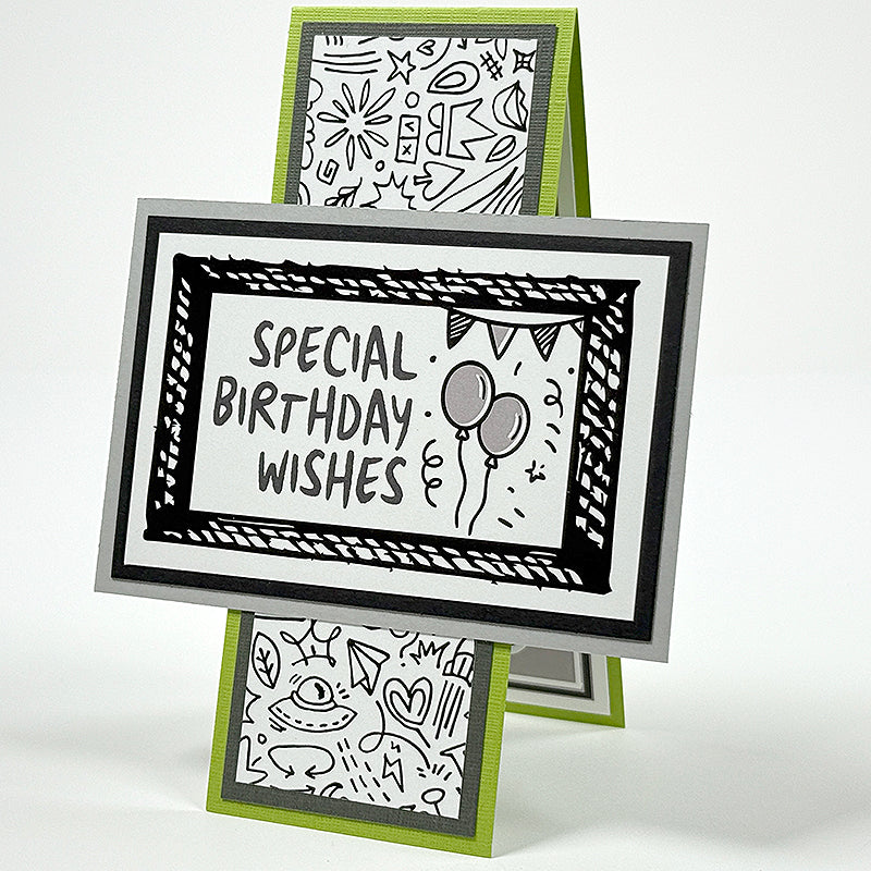 Doodles Bonus Card Cutaparts
