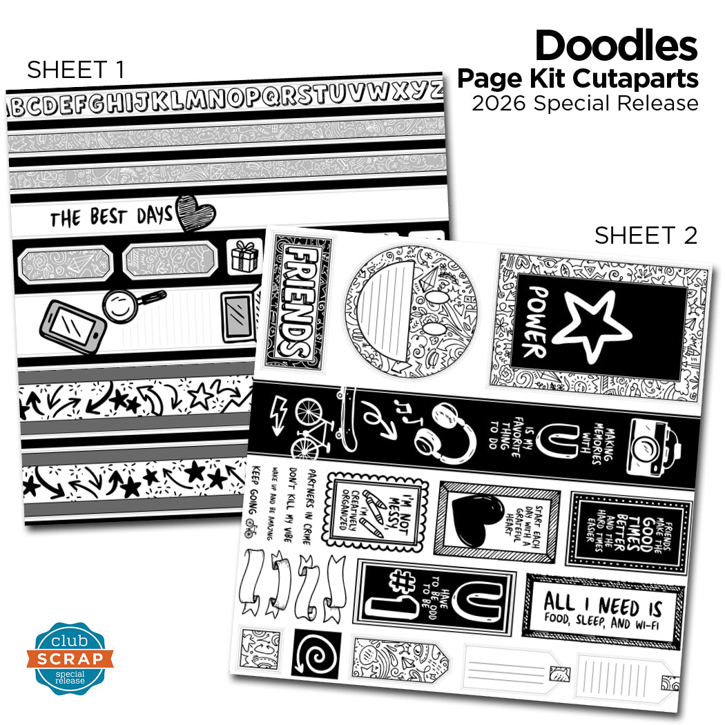 Doodles Page Kit