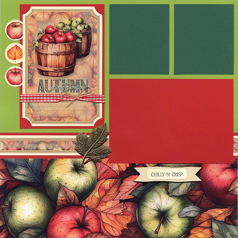 Fresh Picked 12x12 Apple Print