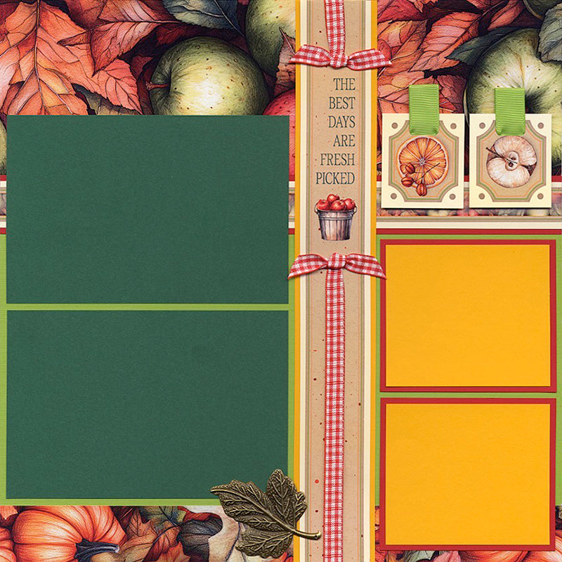 Fresh Picked 12x12 Apple Print