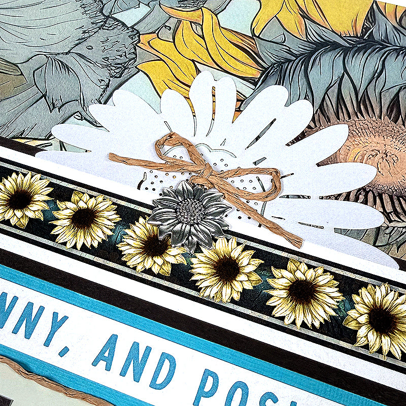 Sunny Fields Sunflower Charms