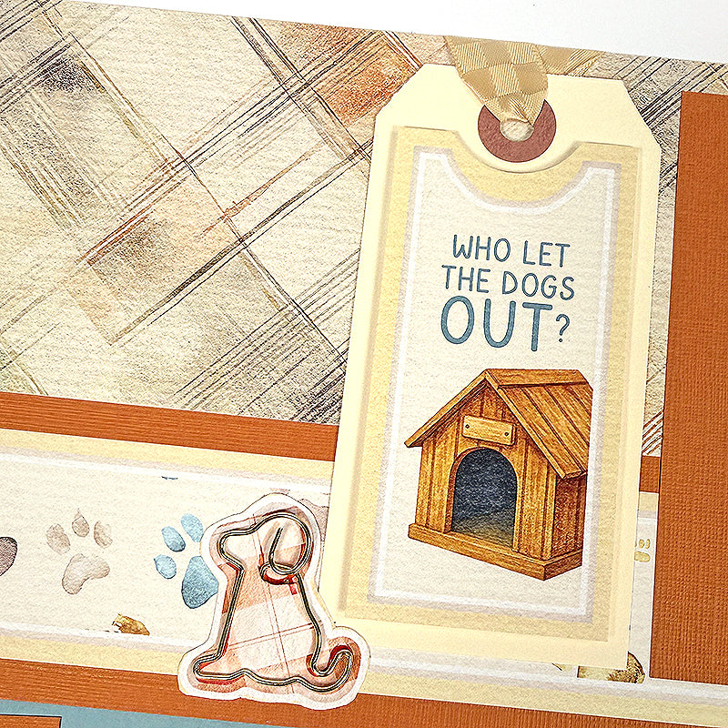 Wags and Whiskers - Dog Page Kit