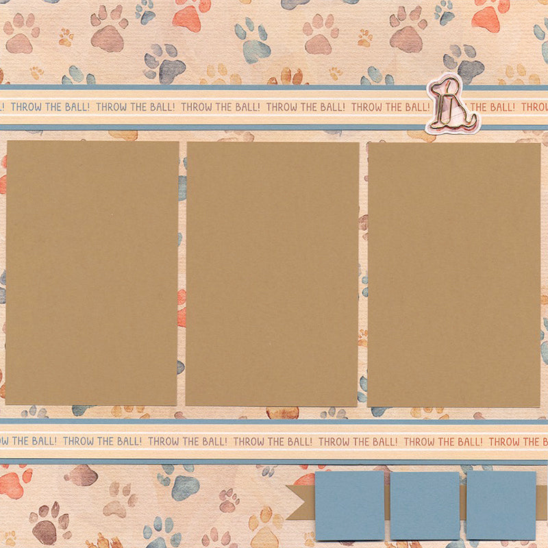 Wags and Whiskers - Dog Page Kit