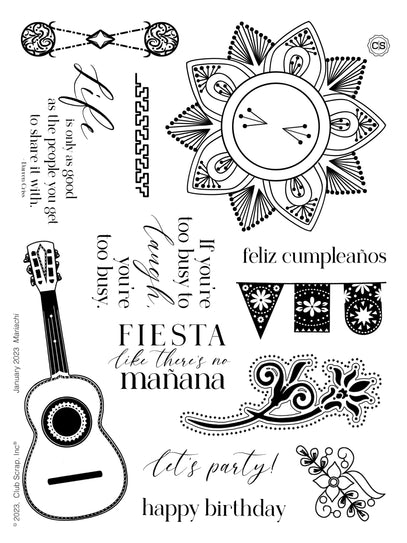 Mariachi Stamps