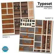 Typeset Card Cutaparts