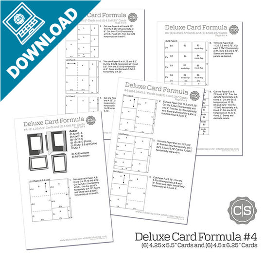 Deluxe Card Formula 4