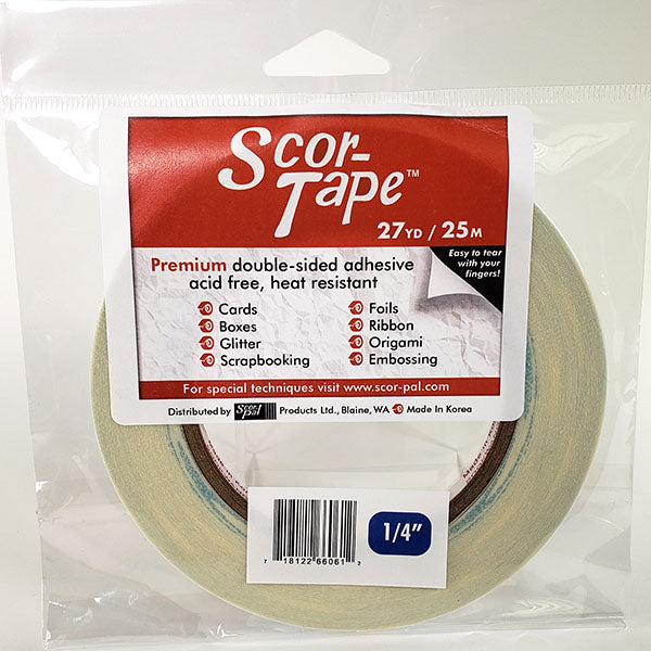 1/4" Scor-Tape Roll